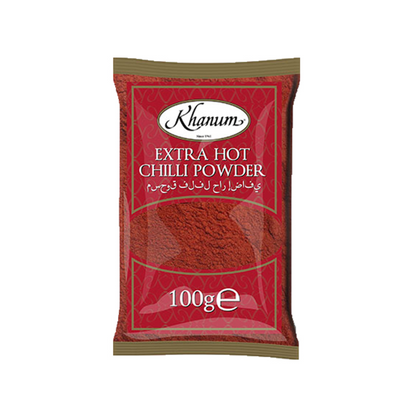 Khanum Chili Powder Extra Hot-Global Food Hub