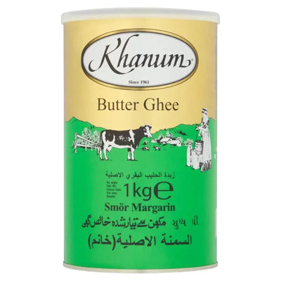 Khanum Pure Butter Ghee - 1Kg-Global Food Hub