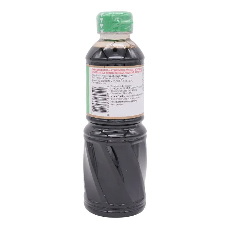 Kikkoman - Soy Sauce Less Salt - 975ml-Global Food Hub
