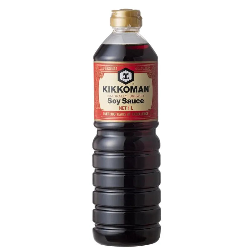 Kikkoman - Soy Sauce (PET) - 1L-Global Food Hub