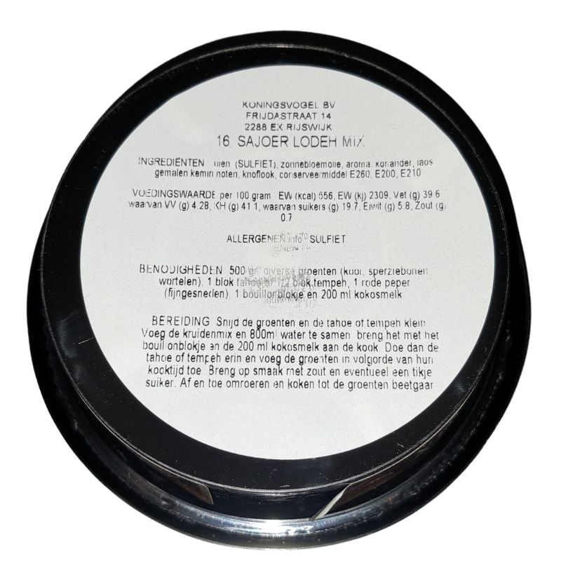 Koningsvogel Sajoer Lodeh - 100g-Global Food Hub