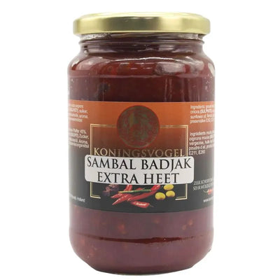 Koningsvogel - Sambal Badjak Extra Heet-Global Food Hub