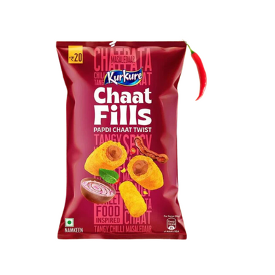 Kurkure - Chaat Fills Papdi Chaat Twist-Global Food Hub