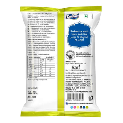 Kurkure Green Chutney Style - 68g-Global Food Hub
