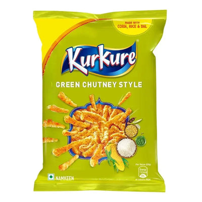 Kurkure Green Chutney Style - 68g-Global Food Hub