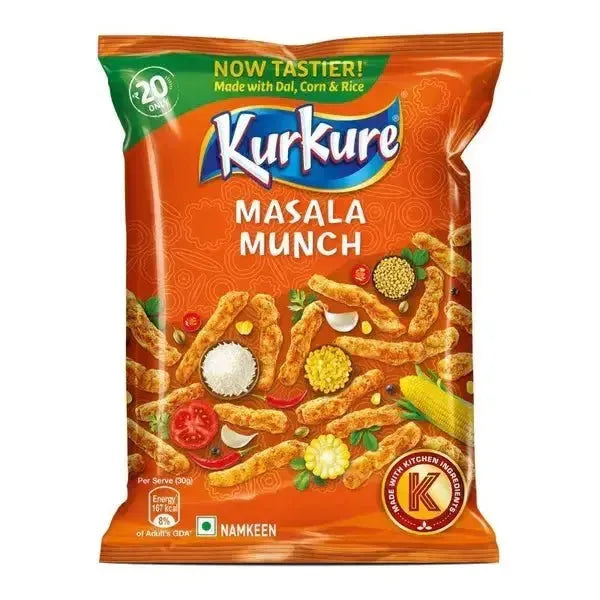 Kurkure - Masala Munch Snack - 80g-Global Food Hub