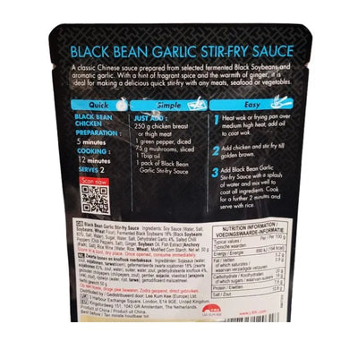 LKK - Black Bean Garlic Stir-Fry Sauce - 50g-Global Food Hub