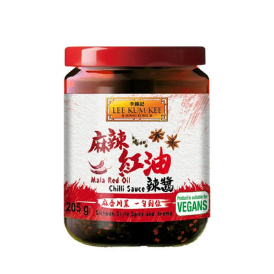 LKK Mala Red Oil Chilli Sauce - 205g-Global Food Hub