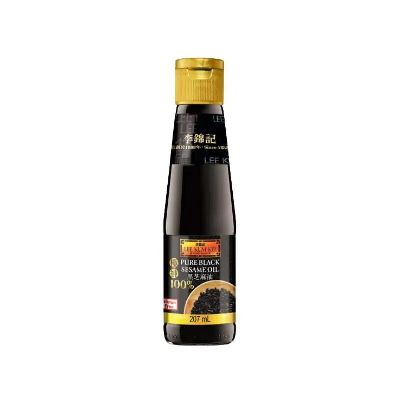 LKK Pure Black Sesame Oil - 207ml-Global Food Hub