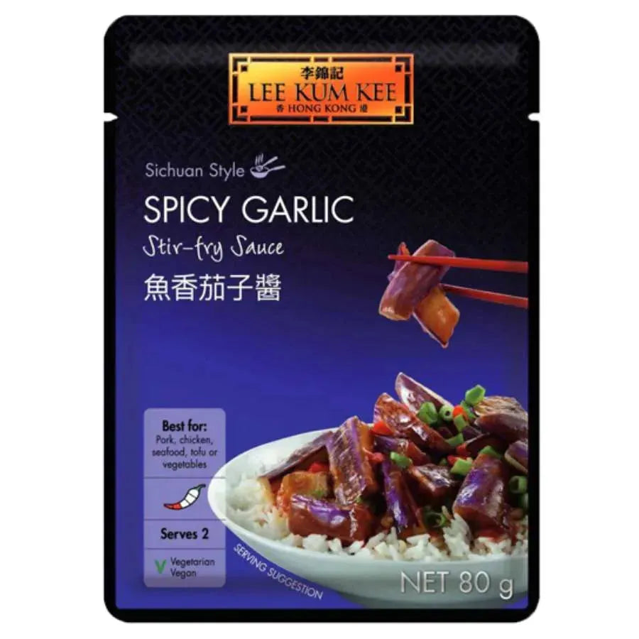 LKK Spicy Garlic Stir-Fry Sauce - 80g-Global Food Hub