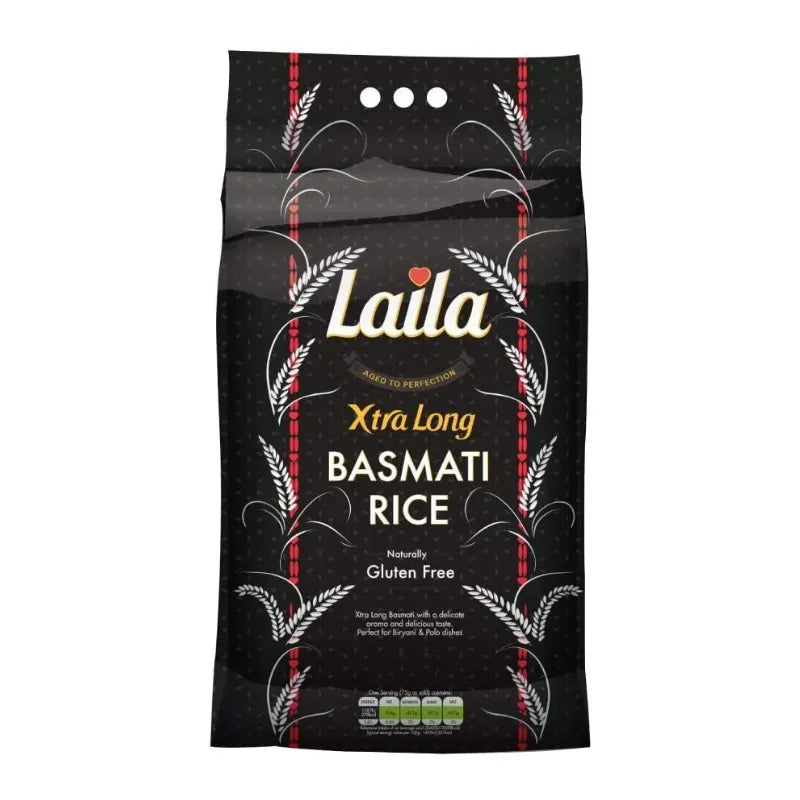 Laila Extra Long Grain Rice 5Kg-Global Food Hub