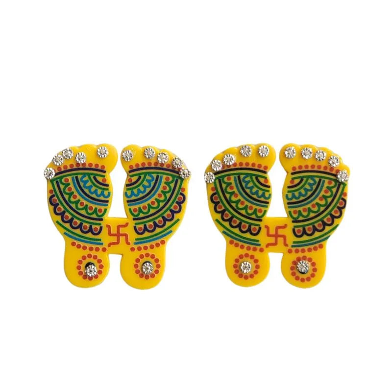 Lakshmi Charan Stickers - D-Global Food Hub