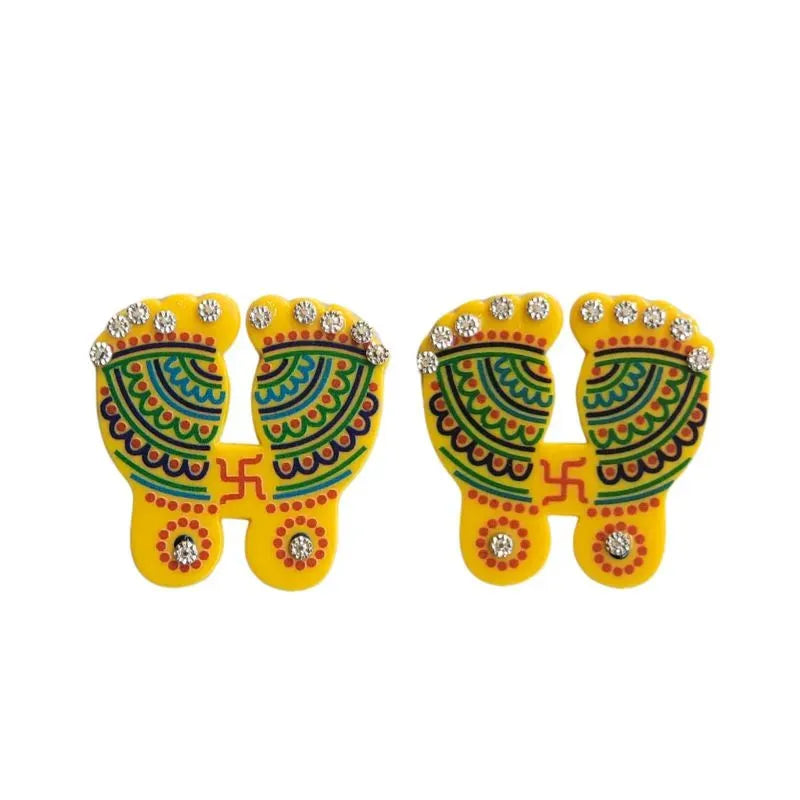 Lakshmi Charan Stickers - D-Global Food Hub