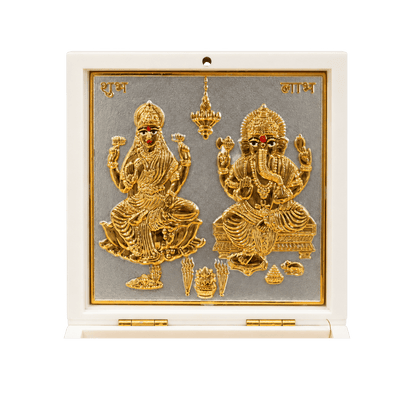 Lakshmi Ganesh Charan Paduka Gift Set-Global Food Hub