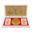 Lakshmi Saraswati Ganesh Photo Frame With Charan Paduka Gift Set-Global Food Hub