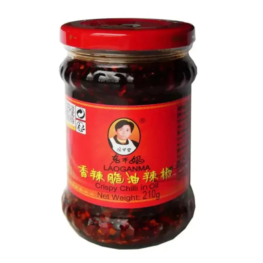 Lao Gan Ma - Crispy Chilli in Oil - 210g-Global Food Hub