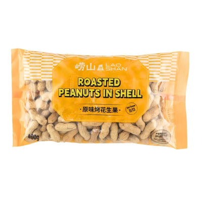 Lao Shan - Roasted Peanuts In Shell 400g-Global Food Hub
