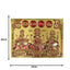Lakshmi Ganesh Saraswati Gold Foil Poster A - 21cm x 30cm-Global Food Hub