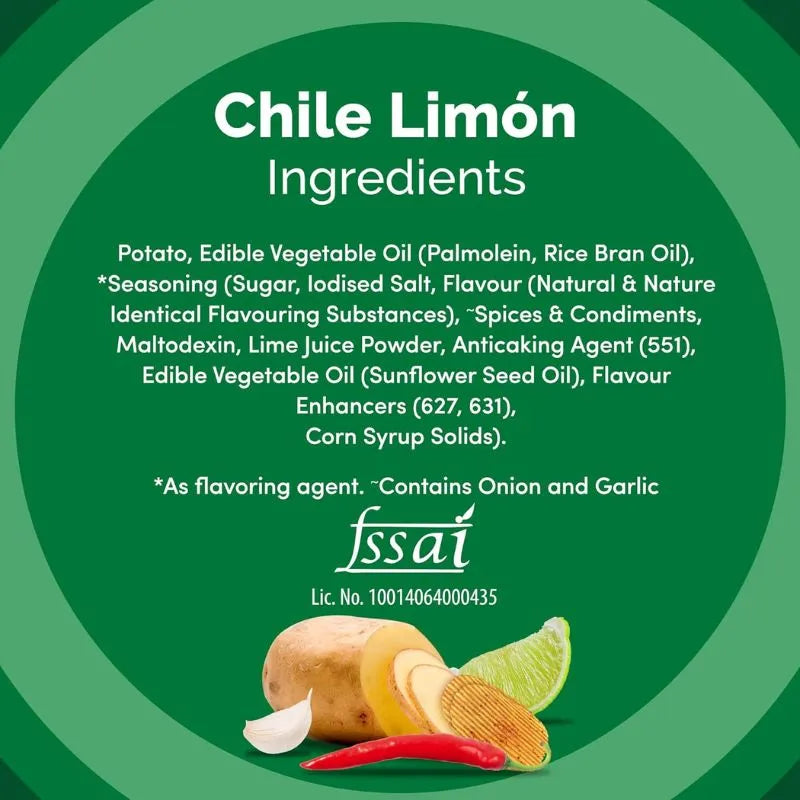 Lays Chilli Lemon Flavour - 48g-Global Food Hub