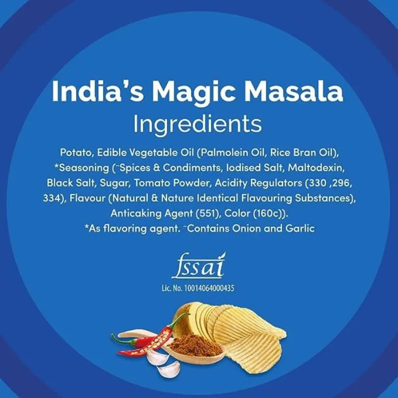 Lays India's Magic Masala - 48g-Global Food Hub