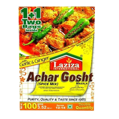 Laziza Achari Gosht Masala - 100g-Global Food Hub