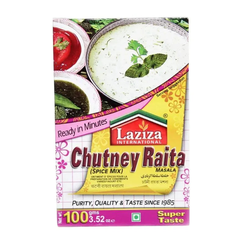 Laziza Chutney Raita Masala - 100g-Global Food Hub