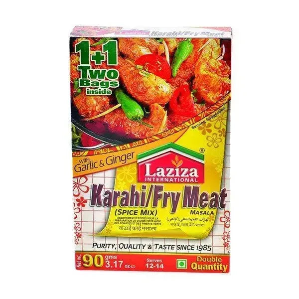 Laziza Karahi Fry Meat Masala - 90g-Global Food Hub