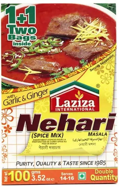 Laziza - Nehari Masala spice mixture - 100 g-Global Food Hub