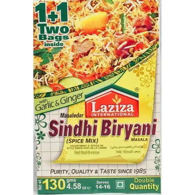 Laziza Sindhi Biryani Masala - 130g-Global Food Hub