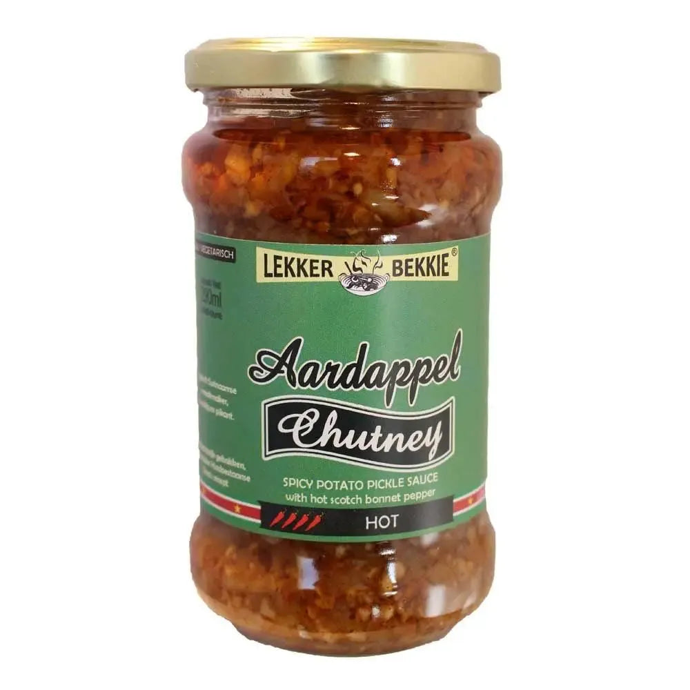 Lekker Bekkie - Aardappel/ Potato Chutney Hot, 290ml-290ml-Global Food Hub