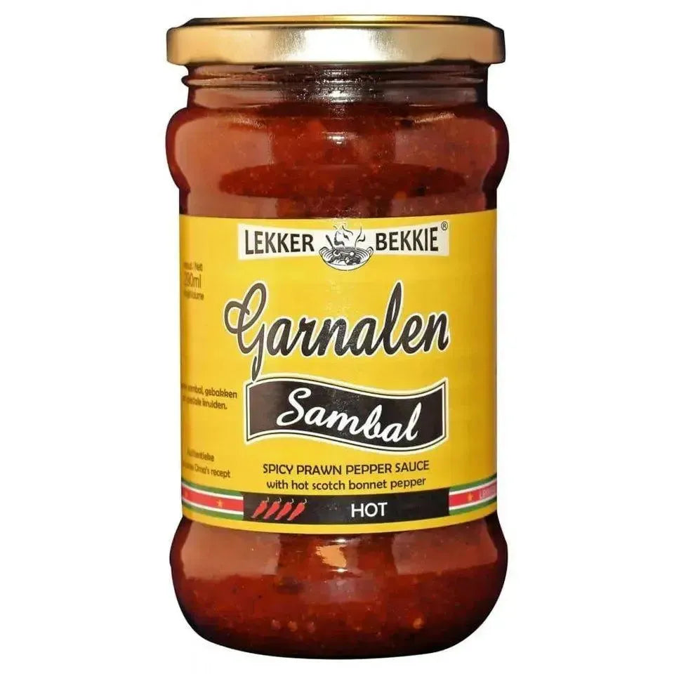 Lekker Bekkie - Garnalen Shrimp Sambal - 290ml-Global Food Hub