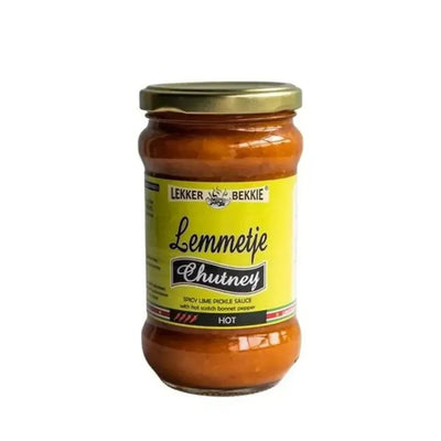 Lekker Bekkie - Lemmetje Chutney - 290ml-Global Food Hub