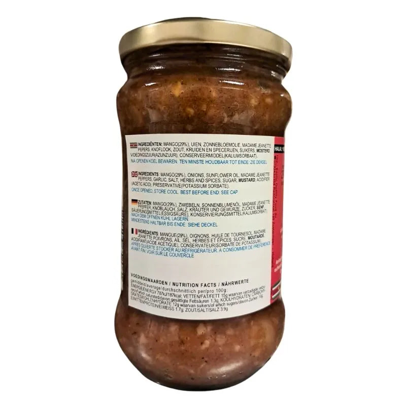 Lekker Bekkie Mango Chutney - 290ml-Global Food Hub