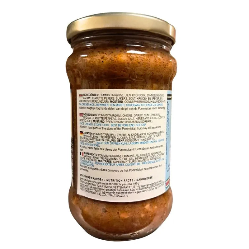Lekker Bekkie - Pommisitair Chutney - 290ml-Global Food Hub