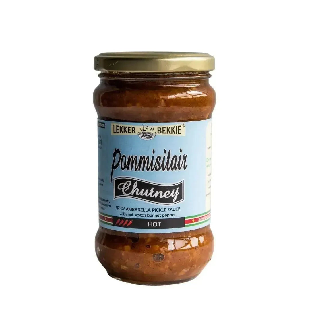 Lekker Bekkie - Pommisitair Chutney - 290ml-Global Food Hub