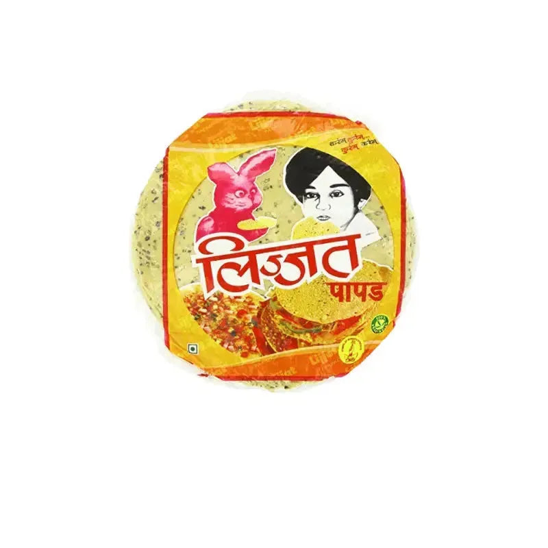 Lijjat Punjabi Papad - 200g-Global Food Hub