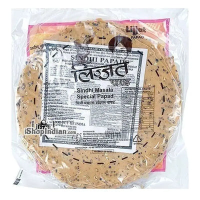 Lijjat Sindhi Masala Papad-200 grams-Global Food Hub