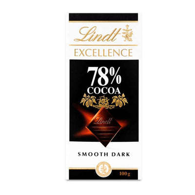 Lindt Excellence Chocolate 78% Cacao-Global Food Hub