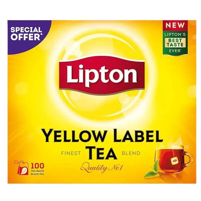 Lipton - Yellow Label Tea Bags - 100 Bags-Global Food Hub