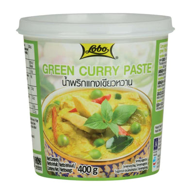 Lobo - Green Curry Paste 400 gr-400 grams-Global Food Hub