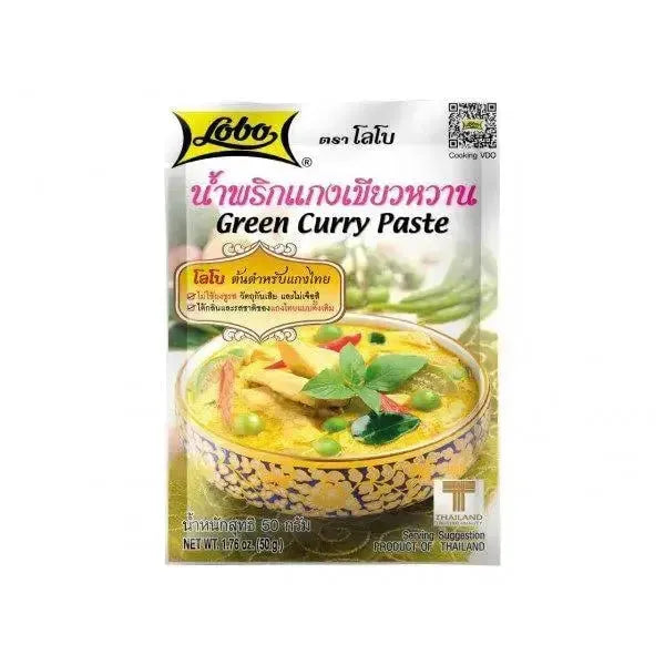 Lobo - Green Curry Paste - 50g-Global Food Hub