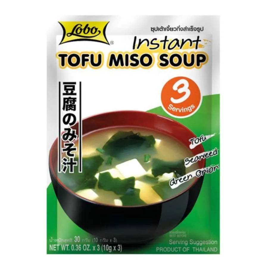 Lobo - Instant Tofu Miso Soup-30 grams-Global Food Hub