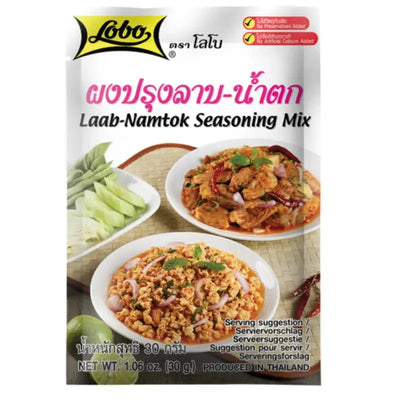 Lobo-Laab-Namtok Seasoning Mix - 30g-Global Food Hub