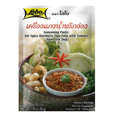 Lobo - Nam Prik Ong Spicy Thai Pork Paste - 50g-Global Food Hub