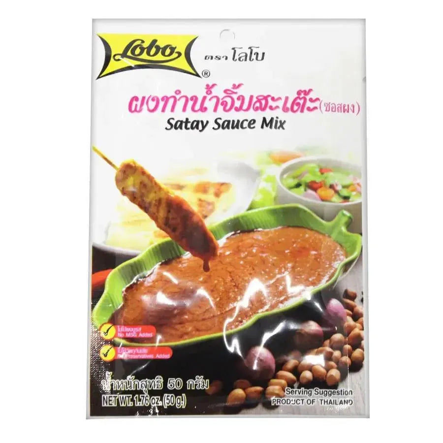 Lobo - Satay Sauce Mix / Satesaus - 50g-Global Food Hub