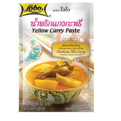 Lobo - Yellow Curry Paste-50 grams-Global Food Hub