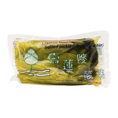 Lotus Brand - Pickled Mustard Cabbage-350 grams-Global Food Hub