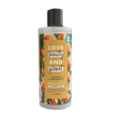 Love Beauty and Planet Shower Gel Shea Butter & Sandalwood Oil - 500 ml-Global Food Hub