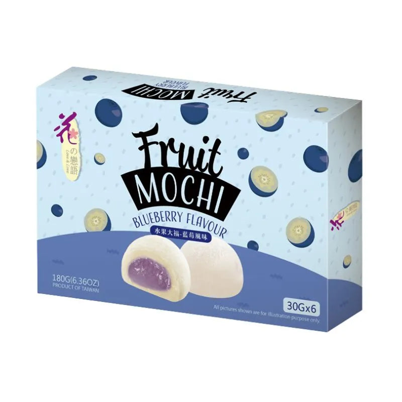 Love & Love Fruit Mochi - Blueberry 180g-Global Food Hub