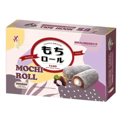 Love & Love Handmade Mochi Roll - Taro with Creamy Filling - 150g-Global Food Hub